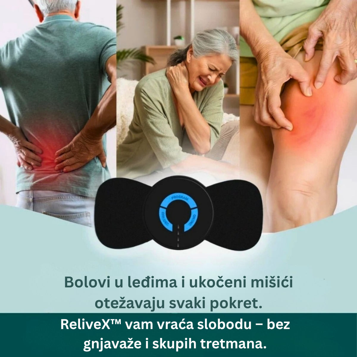 ReliveX™ Višefunkcijska masaža