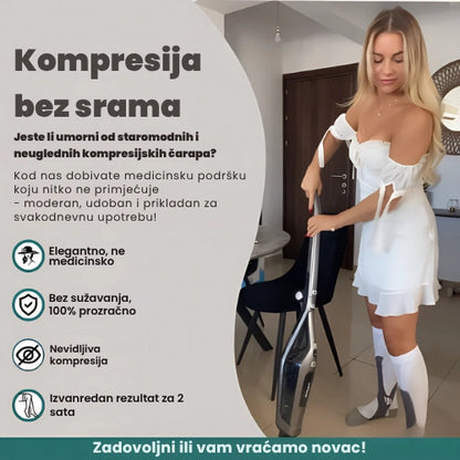 Zenstride® Prozračne kompresijske čarape za stopala i noge bez boli
