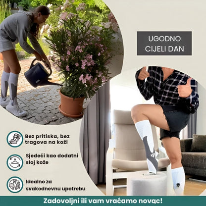 Zenstride® Prozračne kompresijske čarape za stopala i noge bez boli