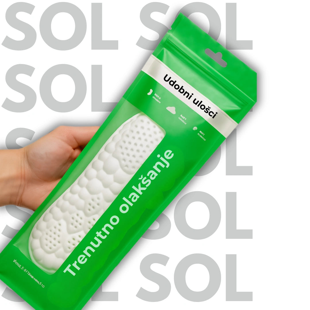 Nema više bolova u stopalima – Hodajte bez nelagode s ulošcima Solevia